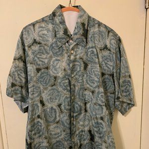 Acne Studios Men's Moroccan Button Up Collared Shirt